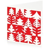 Red Christmas Trees - Pack